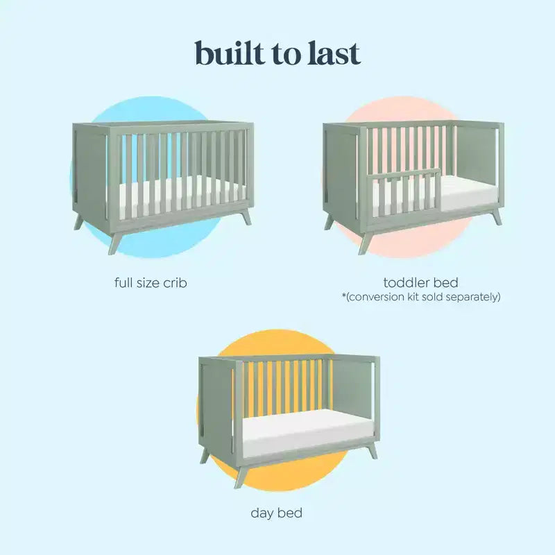 Lit de bébé convertible 3-en-1 Otto de daVinci