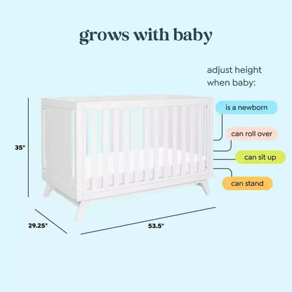 Lit de bébé convertible 3-en-1 Otto de daVinci