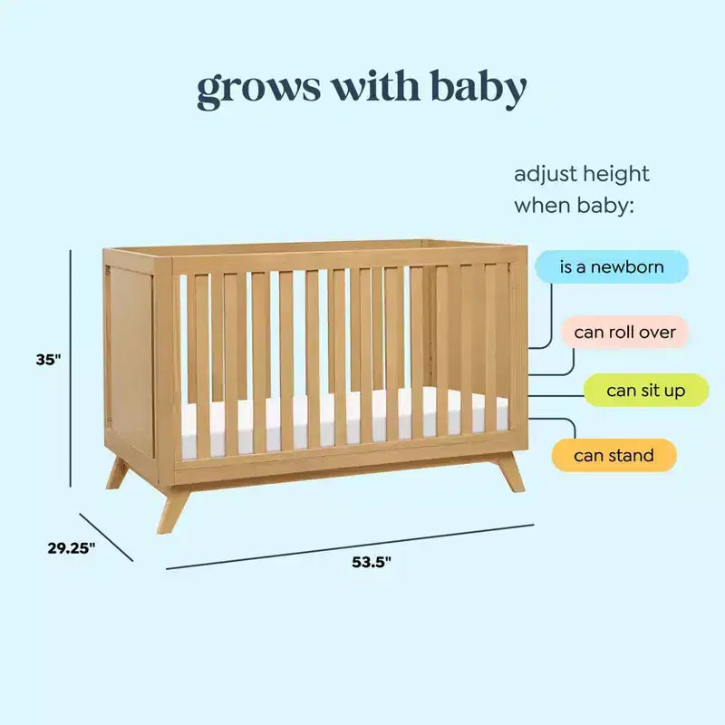 Lit de bébé convertible 3-en-1 Otto de daVinci