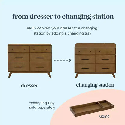 Commode à 6 tiroirs daVinci Otto