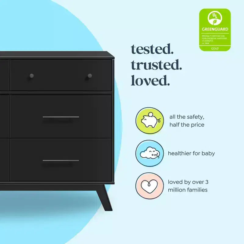 Commode à 6 tiroirs daVinci Otto