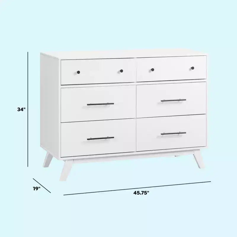 Commode à 6 tiroirs daVinci Otto
