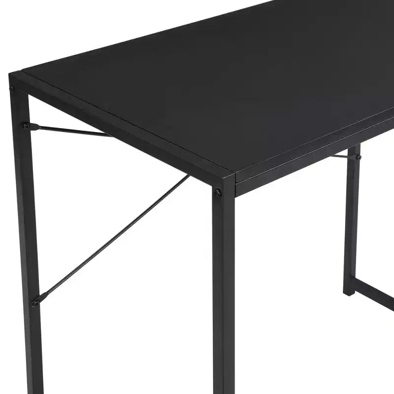 eHemco Bureau d'étude et d'écriture rectangulaire multifonction pour la maison ou le bureau, noir