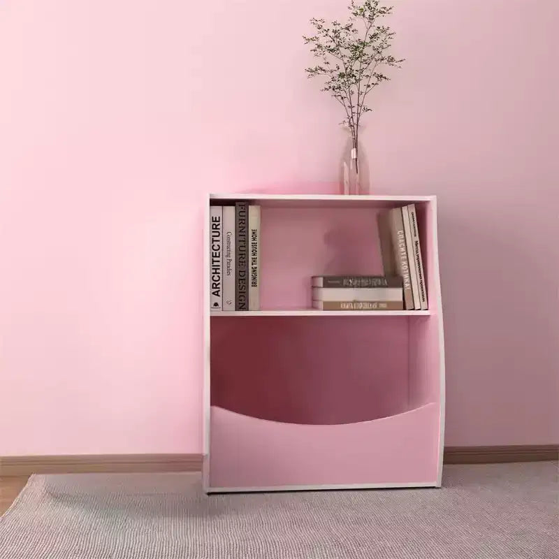 Organisateur de rangement, bibliothèque enfant en bois à 2 niveaux, étagère multi-casier, armoire de rangement pour chambre d'enfant, maternelle, école