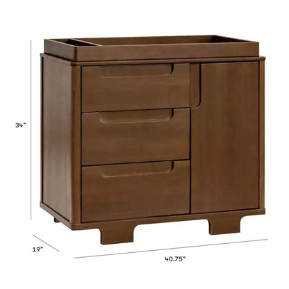 Commode à langer 3 tiroirs Yuzu Babyletto