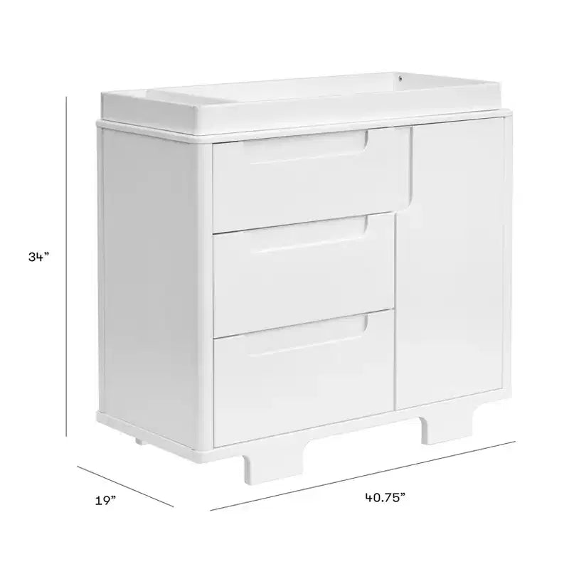 Commode à langer 3 tiroirs Yuzu Babyletto