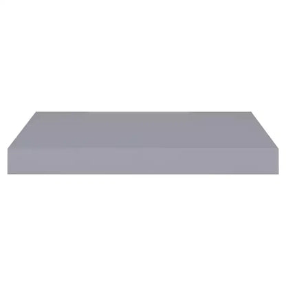 Étagères murales flottantes 2 pcs Gris 40x23x3,8 cm MDF