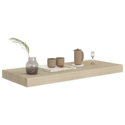 Étagère murale flottante en chêne 23.6x9.3x1.5 MDF