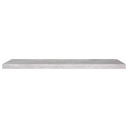 Étagère Murale Grise Nid d'Abeille MDF, métal 90 cm de long