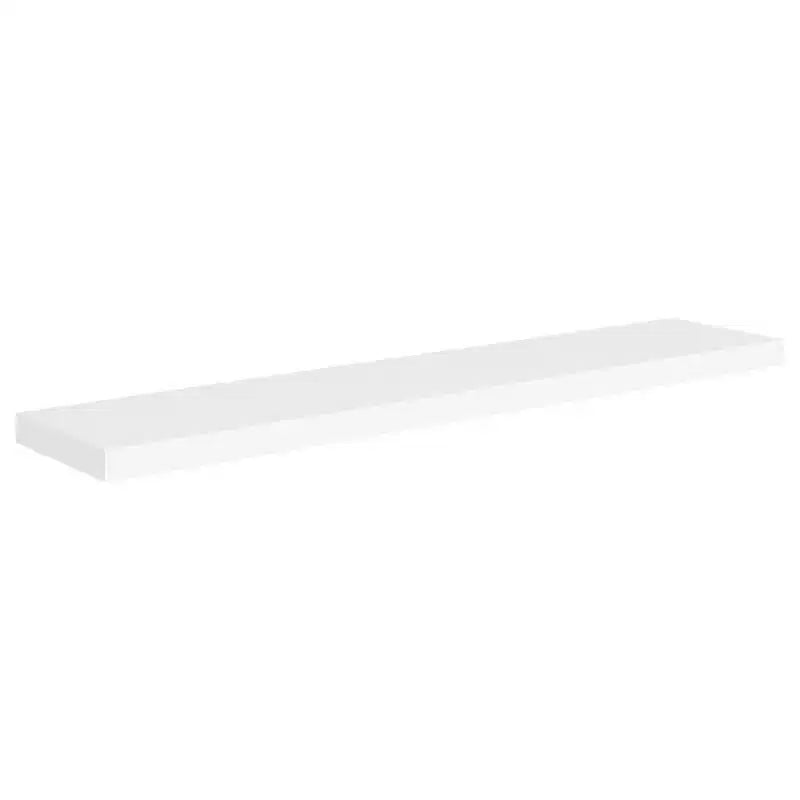 Étagère murale nid d'abeille blanche en MDF, fixation murale standard en métal
