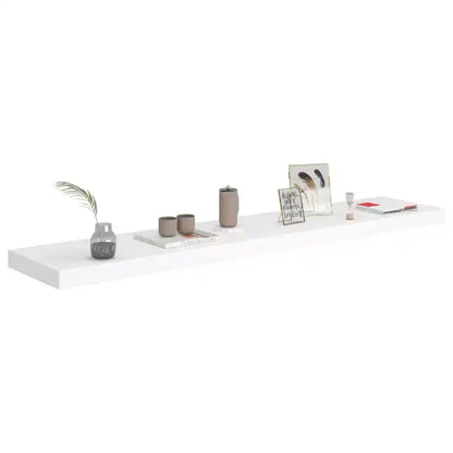 Étagère murale nid d'abeille blanche en MDF, fixation murale standard en métal