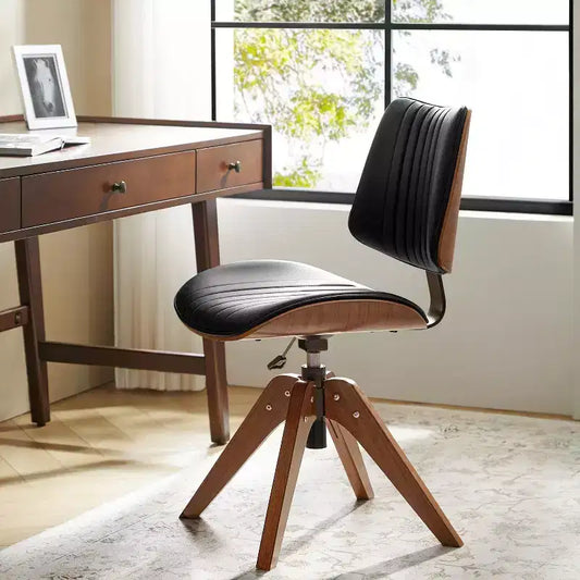 Weer Midcentury Modern Swivel Office Chair|L'ART DE VIVRE DESIGNS