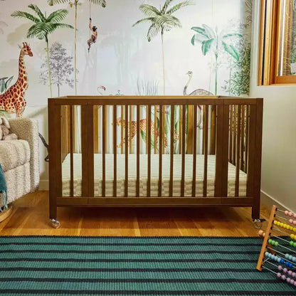 Lit de bébé évolutif 9-en-1 Babyletto Rolli avec berceau et kits de conversion pour lit de bambin
