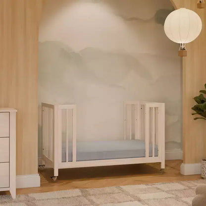 Lit de bébé évolutif 9-en-1 Babyletto Rolli avec berceau et kits de conversion pour lit de bambin