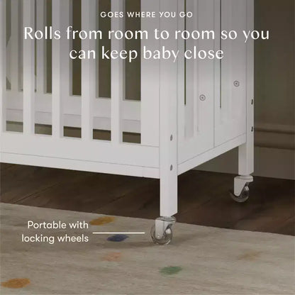 Lit de bébé évolutif 9-en-1 Babyletto Rolli avec berceau et kits de conversion pour lit de bambin