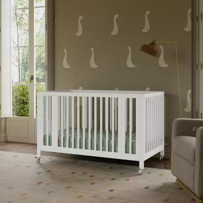 Lit de bébé évolutif 9-en-1 Babyletto Rolli avec berceau et kits de conversion pour lit de bambin