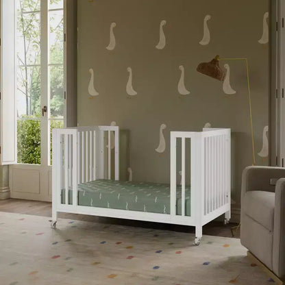 Lit de bébé évolutif 9-en-1 Babyletto Rolli avec berceau et kits de conversion pour lit de bambin