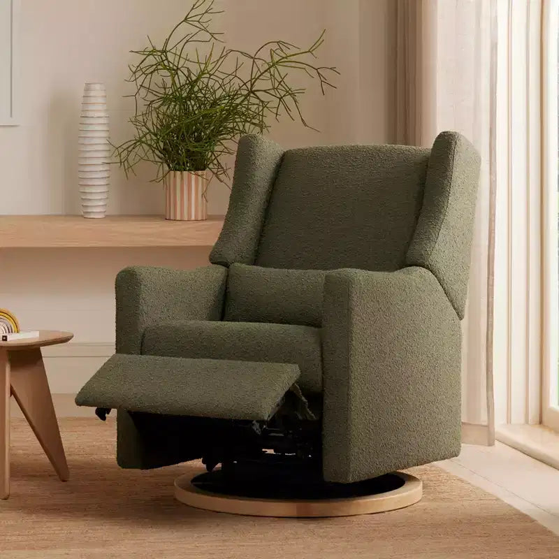 Fauteuil inclinable et pivotant électrique Babyletto Kiwi avec port USB