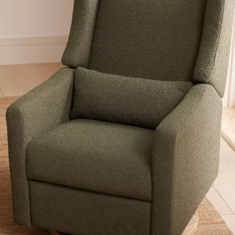 Fauteuil inclinable et pivotant électrique Babyletto Kiwi avec port USB