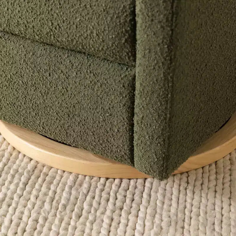 Fauteuil inclinable et pivotant électrique Babyletto Kiwi avec port USB