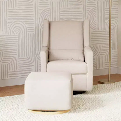 Fauteuil inclinable et pivotant électrique Babyletto Kiwi avec port USB