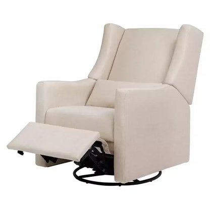 Fauteuil inclinable et pivotant électrique Babyletto Kiwi avec port USB