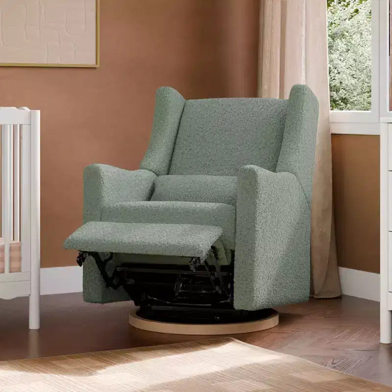 Fauteuil inclinable et pivotant électrique Babyletto Kiwi avec port USB