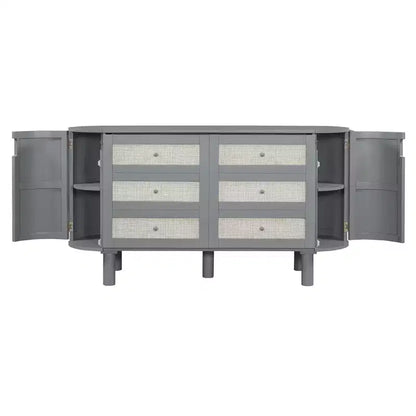 Lit escamotable mural en rotin double/grand lit avec rangement, lit pliant en bois pour chambre d'amis ou bureau