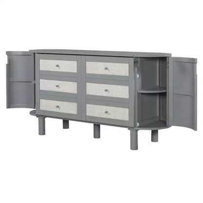 Lit escamotable mural en rotin double/grand lit avec rangement, lit pliant en bois pour chambre d'amis ou bureau