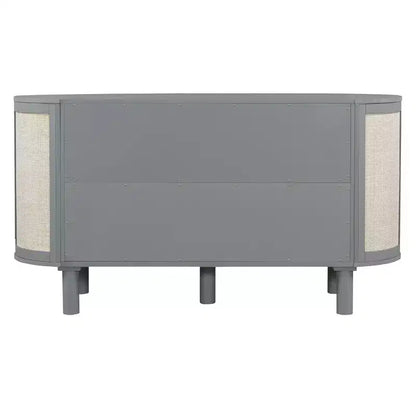 Lit escamotable mural en rotin double/grand lit avec rangement, lit pliant en bois pour chambre d'amis ou bureau