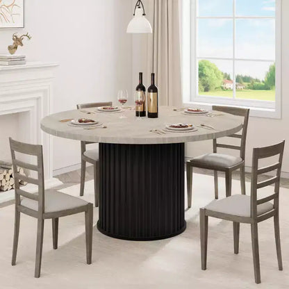 Table Basse Baril de Salon, Ensemble Table Basse Ronde BarilDesign Rond Élégant,