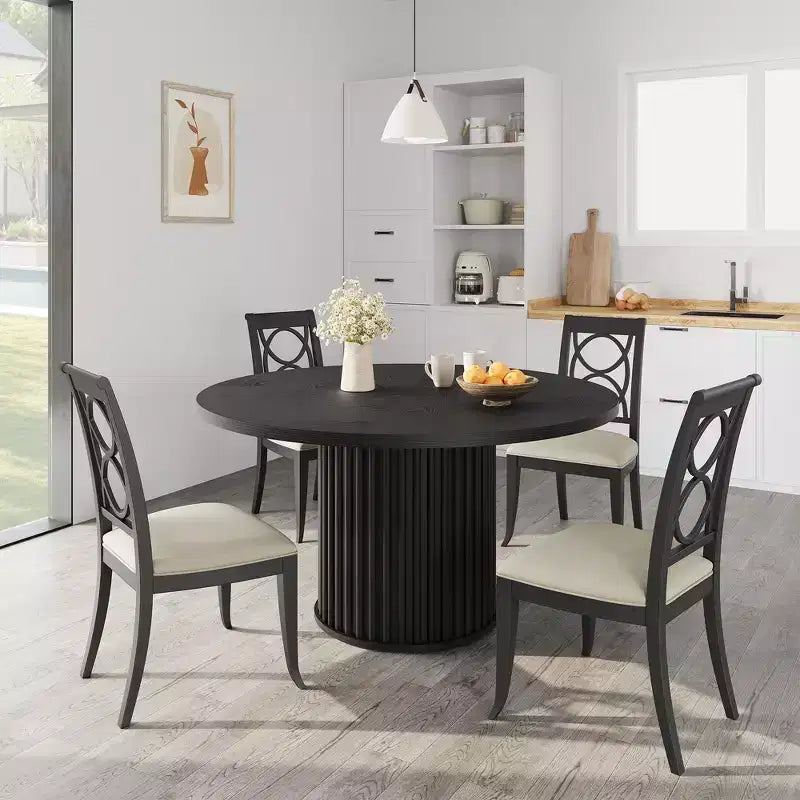 Table Basse Baril de Salon, Ensemble Table Basse Ronde BarilDesign Rond Élégant,