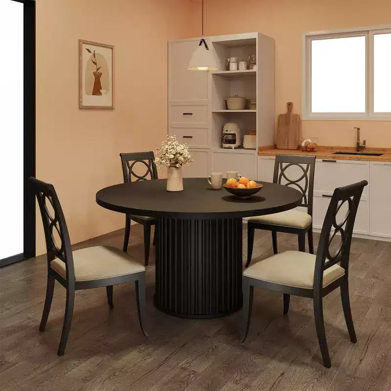 Table Basse Baril de Salon, Ensemble Table Basse Ronde BarilDesign Rond Élégant,