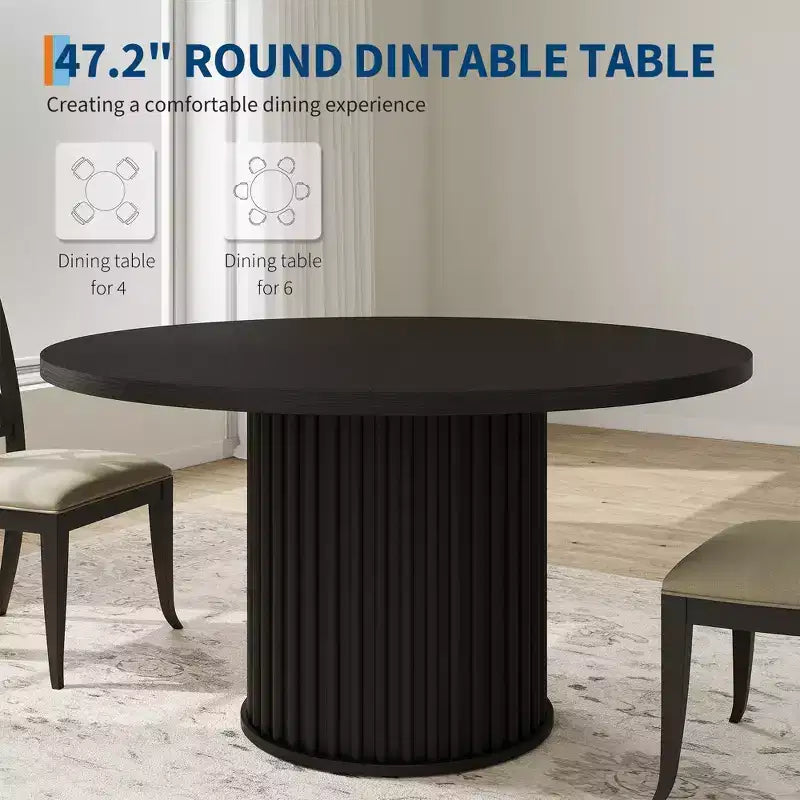 Table Basse Baril de Salon, Ensemble Table Basse Ronde BarilDesign Rond Élégant,