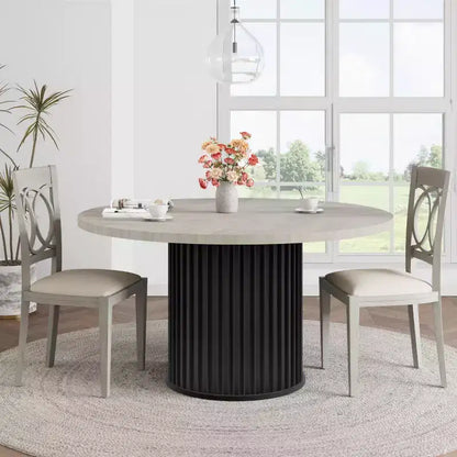 Table Basse Baril de Salon, Ensemble Table Basse Ronde BarilDesign Rond Élégant,