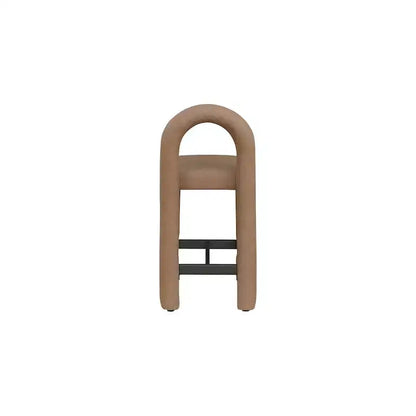 Meridian Furniture, Tabouret Amari en cuir végétalien