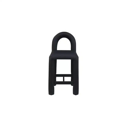 Meridian Furniture, Tabouret Amari en cuir végétalien