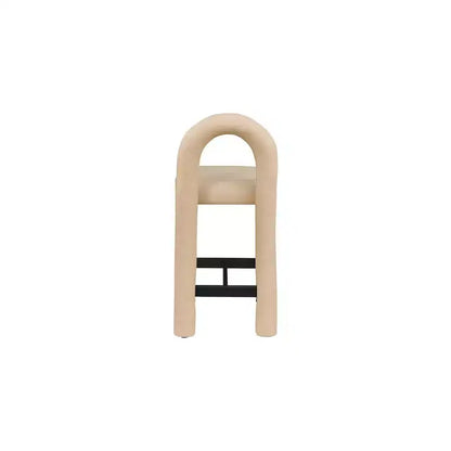 Meridian Furniture, Tabouret Amari en cuir végétalien