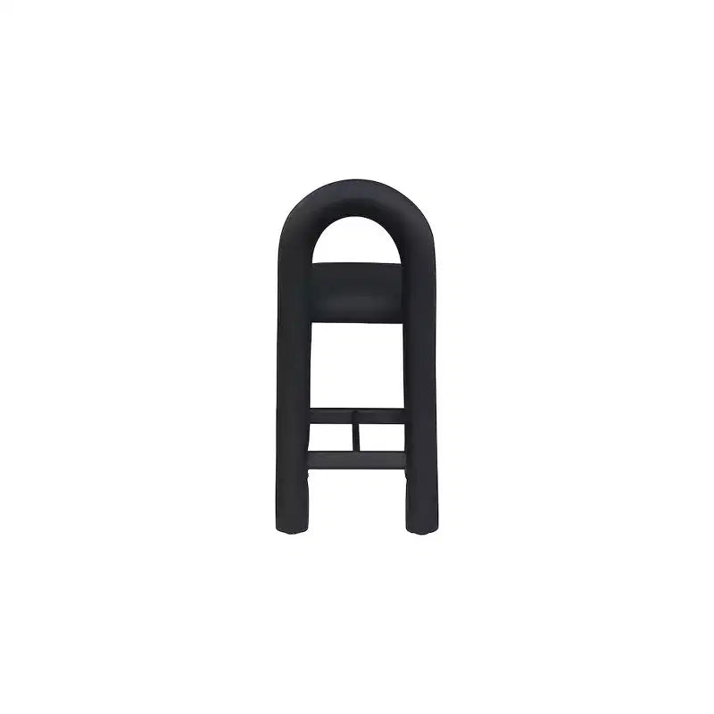 Meridian Furniture, Tabouret Amari en cuir végétalien