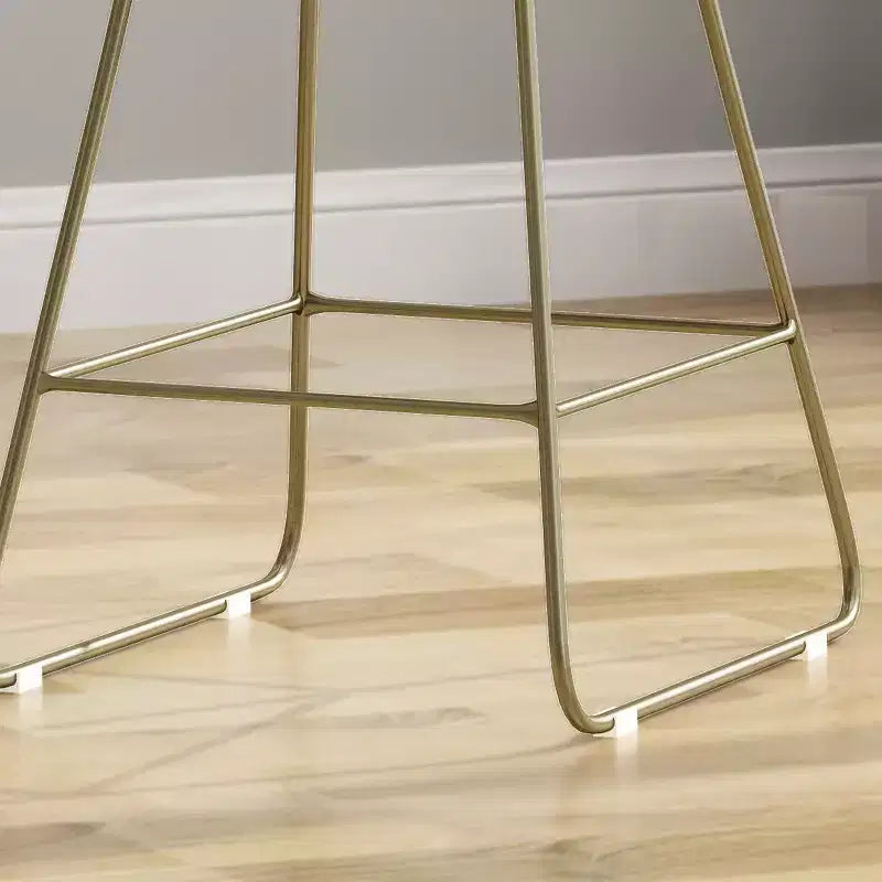 Okak Tabourets de bar de hauteur comptoir d'extérieur avec coussins résistants à l'eau, lot de 2, tabourets de bar en métal tissé, chaises d'appoint modernes