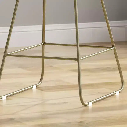 Okak Tabourets de bar de hauteur comptoir d'extérieur avec coussins résistants à l'eau, lot de 2, tabourets de bar en métal tissé, chaises d'appoint modernes