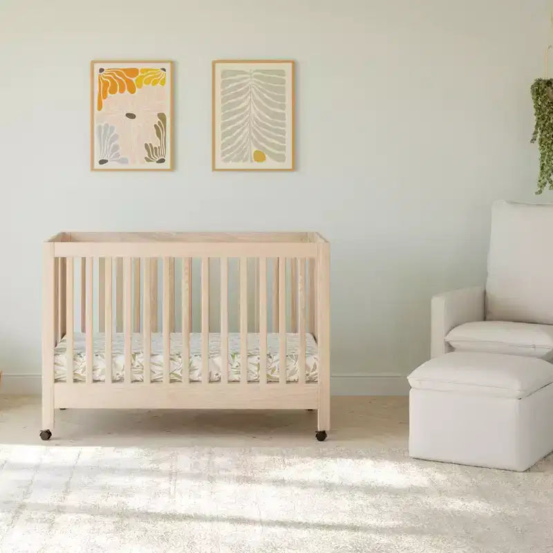 Lit de bébé pliant portable Babyletto Maki avec kit de conversion pour lit de tout-petit