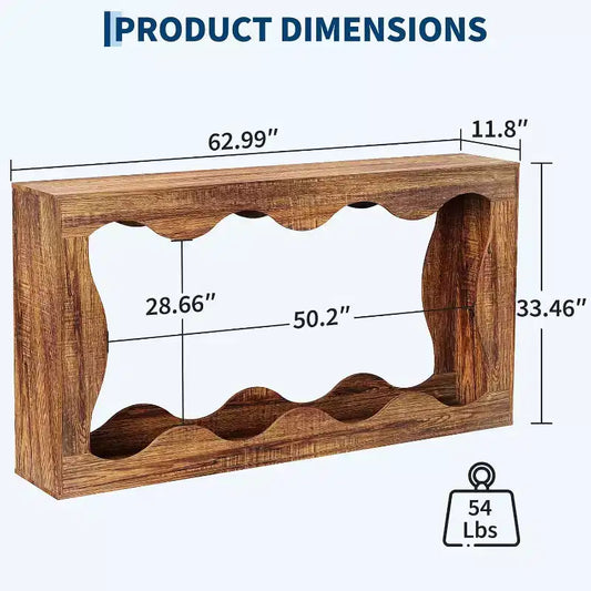 Console de ferme, table d'entrée étroite de 160 cm avec étagère de rangement à 2 niveaux, table d'appoint en bois pour canapé, table d'appoint pour salon