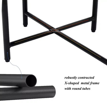 JVNOXK Petites Tables Basses, Table d'appoint Moderne à 2 Niveaux pour Canapé avec Étagère de Rangement en Bois, Tables de Chevet pour Salon (Noyer Marron)