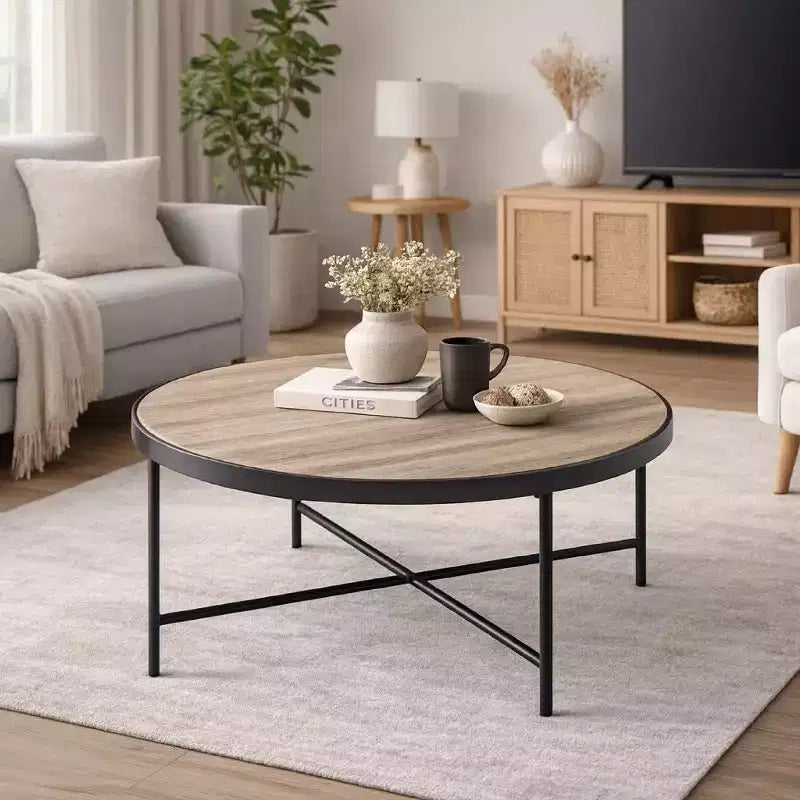 Royal Hampton Coffee Table, Weathered Oak Brown