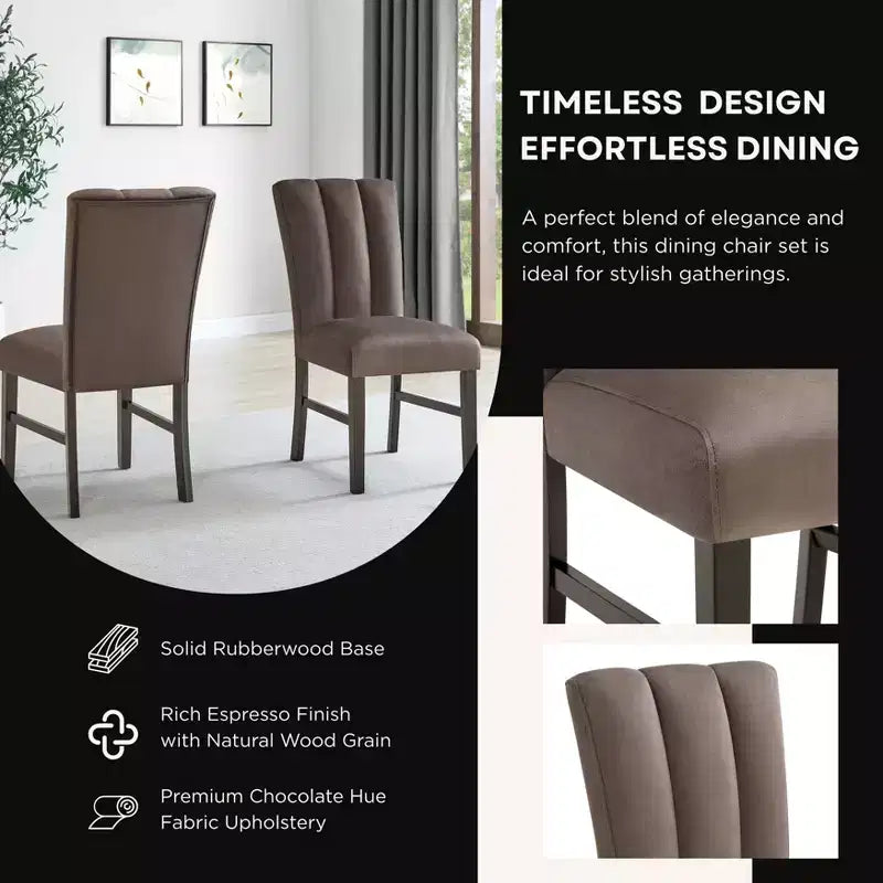 Ensemble de salle à manger moderne 5 pièces Roundhill Furniture Cavira, table à manger en faux marbre avec quatre chaises rembourrées