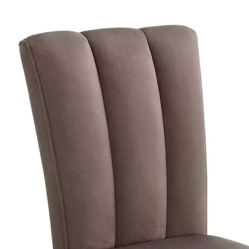 Ensemble de salle à manger moderne 5 pièces Roundhill Furniture Cavira, table à manger en faux marbre avec quatre chaises rembourrées