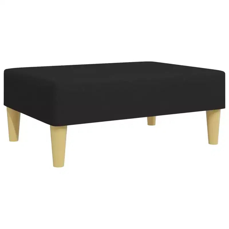 vidaXL Canapé-lit 2 places avec oreillers et pouf, mobilier en tissu