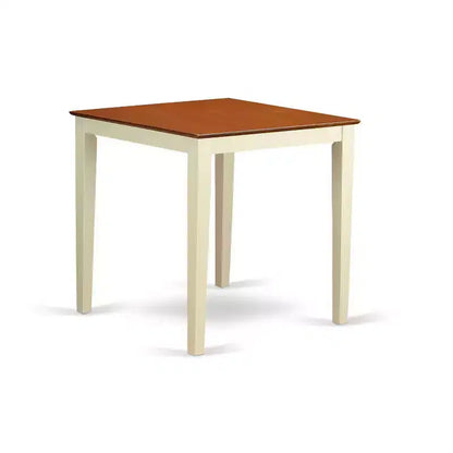 Ensemble de table de cuisine de comptoir - Ensemble de salle à manger 5 pièces avec chaises - 91x91 cm - Design moderne