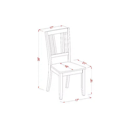 Ensemble de salle à manger avec table, chaises et banc - Table rectangulaire 6 pièces et sièges de cuisine
